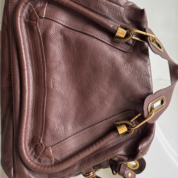 Cloe Paraty Pebbled Leather Bag medium - Picture 11 of 12